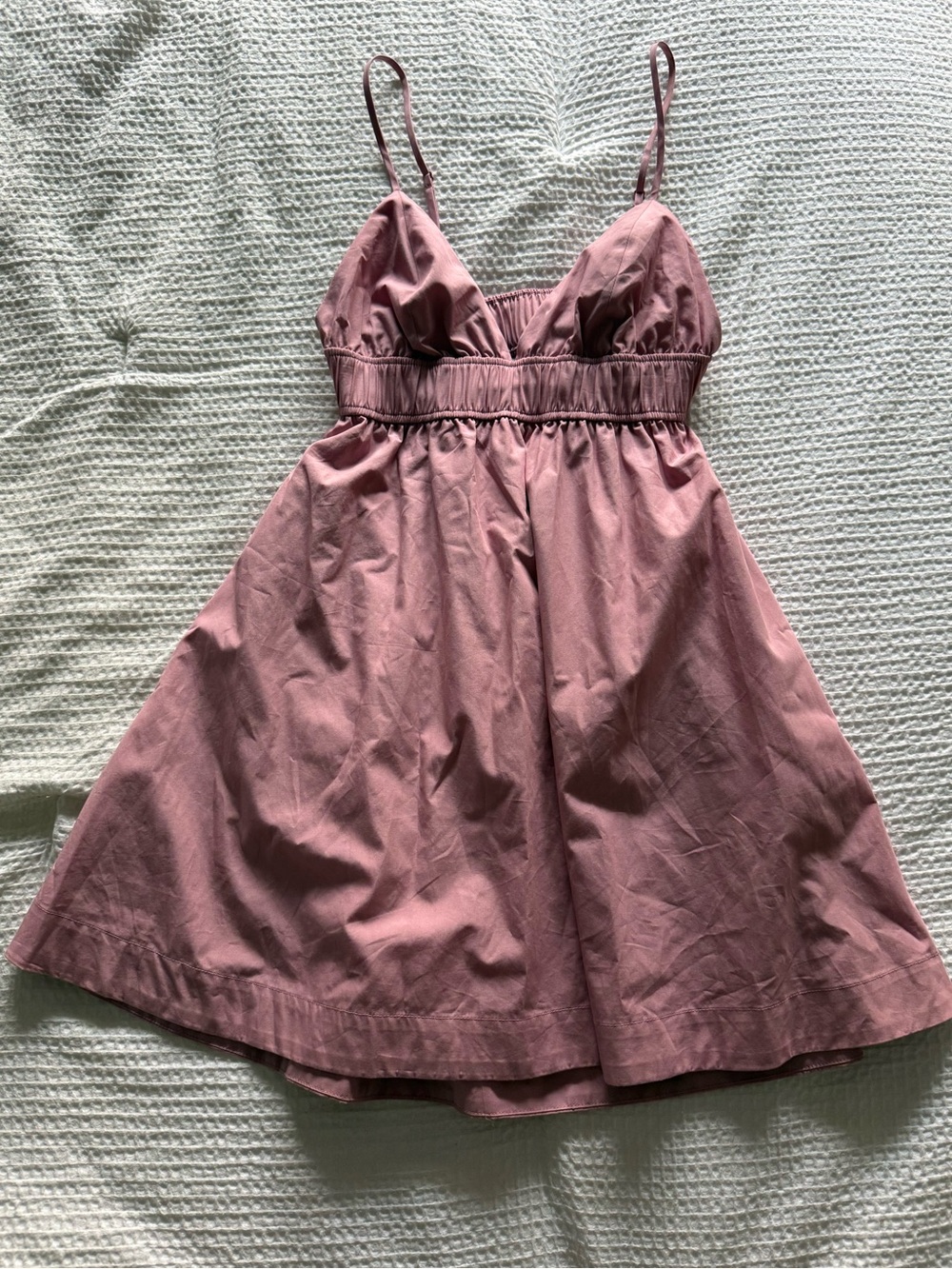 Aritzia Babaton Encourage Mini Dress in Tart Pink